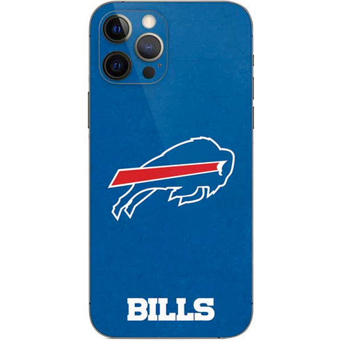 NFL Buffalo Bills Distressed iPhone 12 Pro Skin